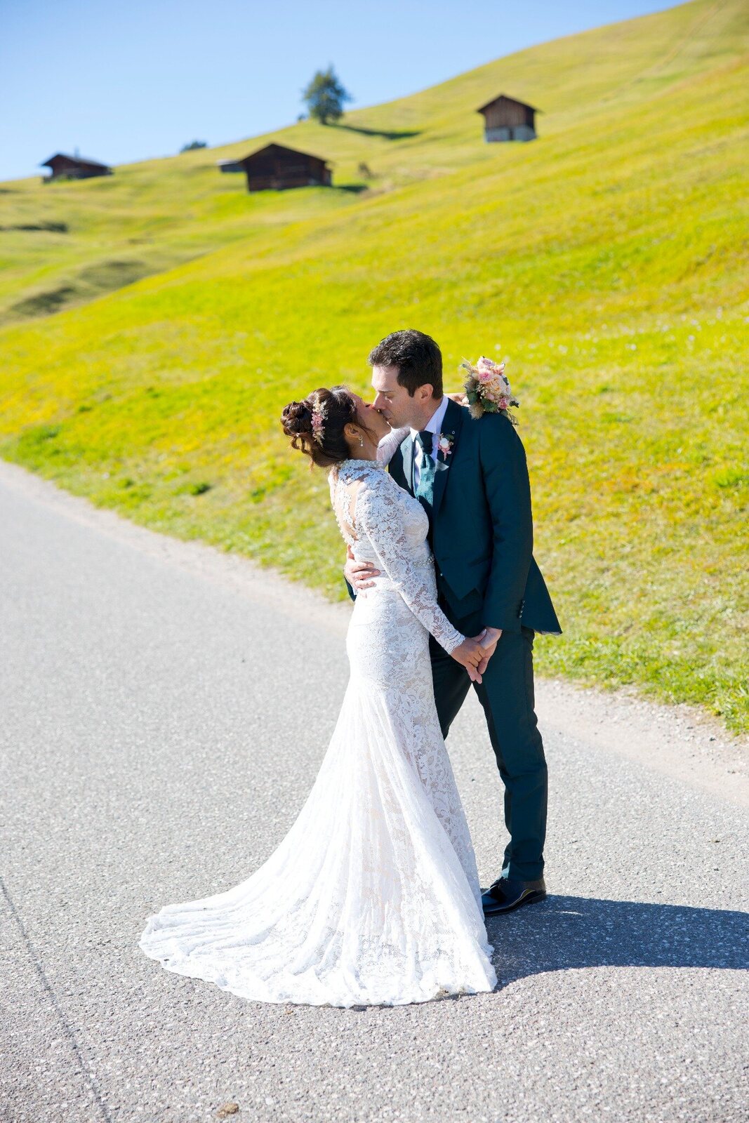 Un bacio tra Viviana e Davide
