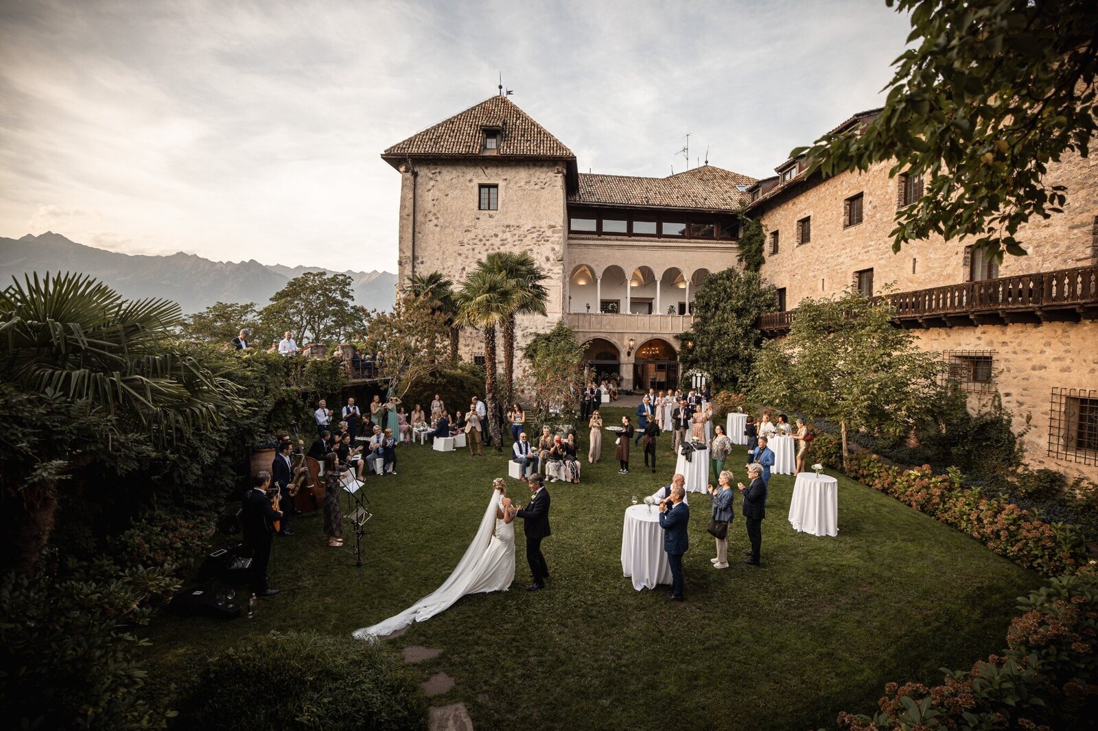 Elisabetta ed Enrico a Castel Fragsburg