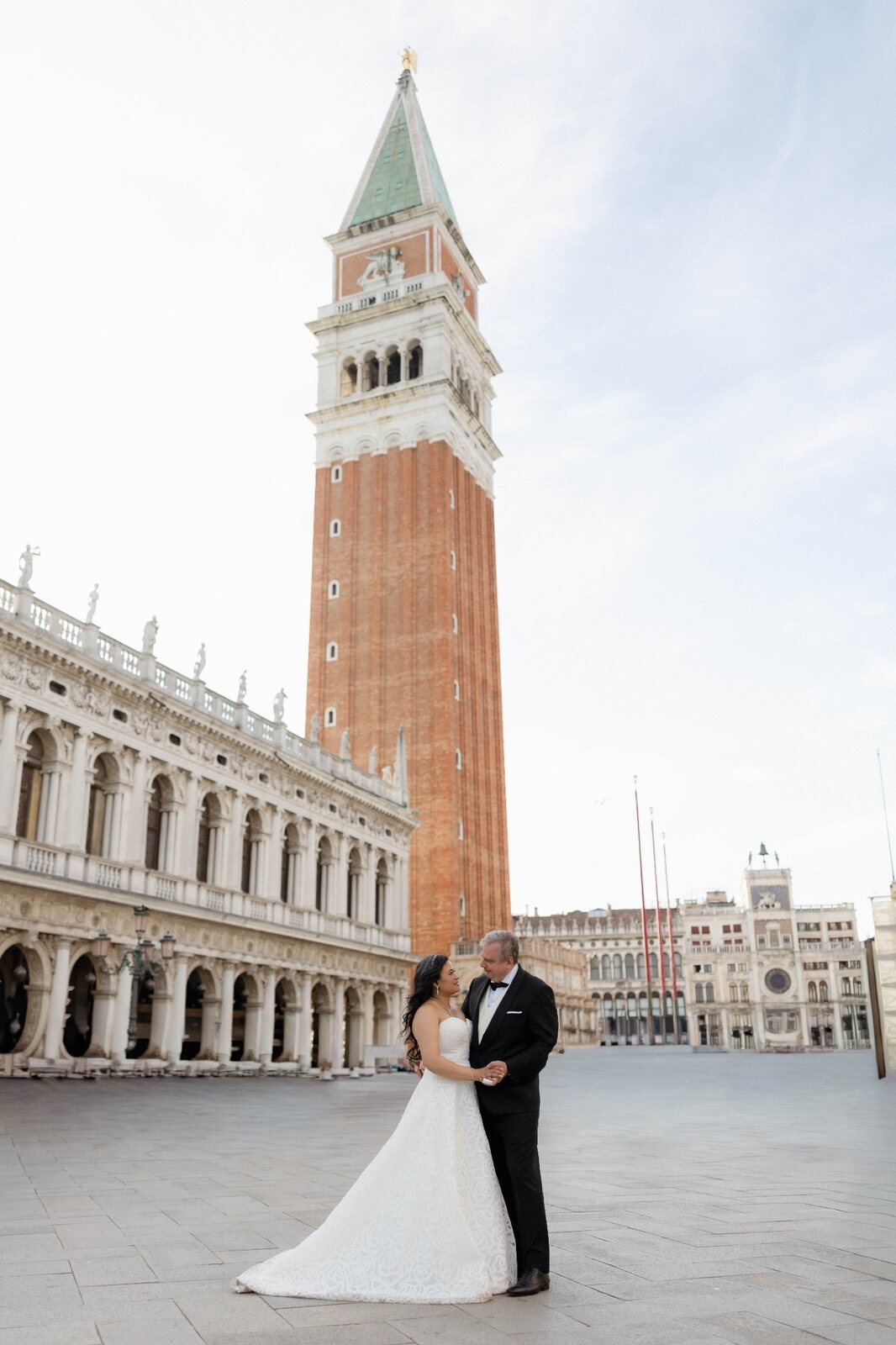 Alicia e Marco in piazza San Marco